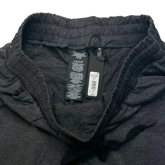 Natori Enso Grey Heather Peached Knit Regular Fit Mens Sweatpants - Picture 7 of 11